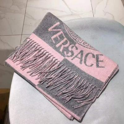 范思哲 Versace专柜经典款羊绒围巾顶级羊绒羊毛混纺批发