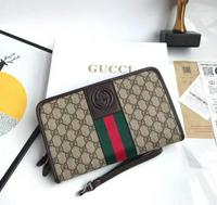 配全套 新款 2019 Gucci 古奇专柜同步男士手包手拿包夹包