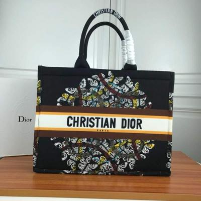 新款Dior 迪奥手提包印花购物袋批发