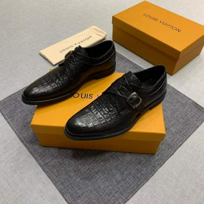 LV Louis Vuitton 路易威登 皮鞋 夏款米兰时尚周最新走秀款批发