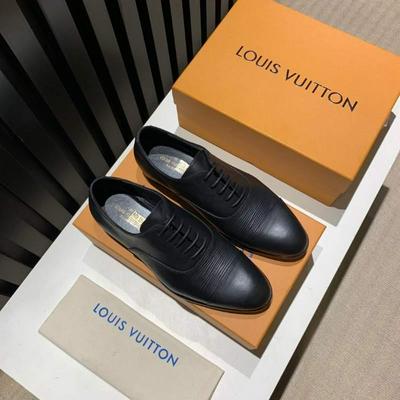 LV Louis Vuitton 路易威登 男新款奢牌商务皮鞋批发