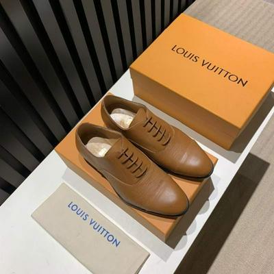 LV Louis Vuitton 路易威登 男新款奢牌商务皮鞋批发