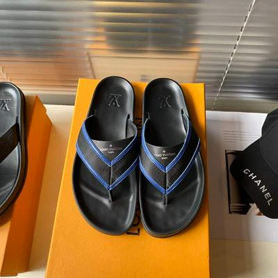 LV路易威登专柜新款男士休闲拖鞋系列批发