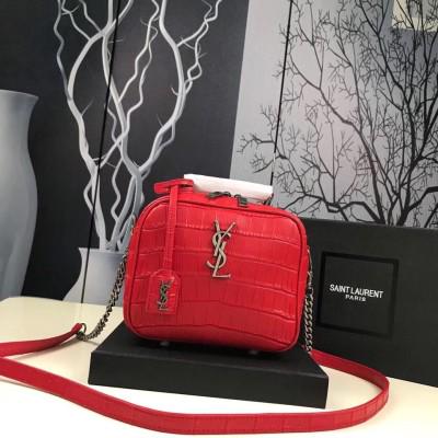 新品 圣罗兰YSL-LOU鳄鱼纹理压花苹果包批发