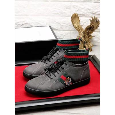 GUCCI顶级·高品质 6寸高靴马丁男士休闲运动款批发
