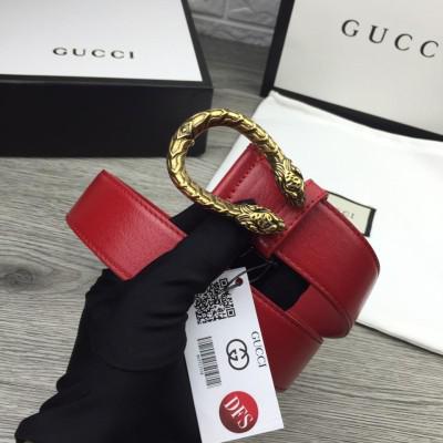 专柜有售 Gucci古奇原单品质小牛皮腰带批发