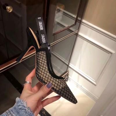 Dior2018ss猫跟鞋系列凉鞋 9.5cm跟高批发