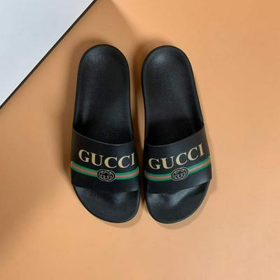 新款上线GUCCI 古驰 高端精品男士拖鞋批发