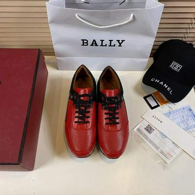 BALLY 巴利 香港专柜同步更新休闲系列男鞋鞋面进口头层牛皮批发