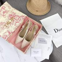 Dior（迪奥）爆款凉鞋上新年度最火各大网络红人 明星同款 高跟+10