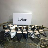 迪奥Dior 再出新款官网同步更新小尖头平底系列