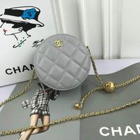 Chanel 香奈儿 小香金球包2020流行包包金珠包迷你真皮小包