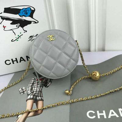 Chanel 香奈儿 小香金球包2020流行包包金珠包迷你真皮小包批发