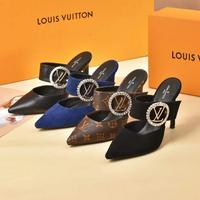 LV Louis Vuitton 路易威登 新款后空鞋