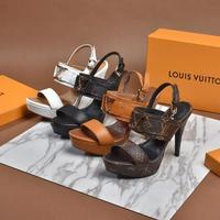 LV Louis Vuitton 路易威登 新款高跟凉鞋