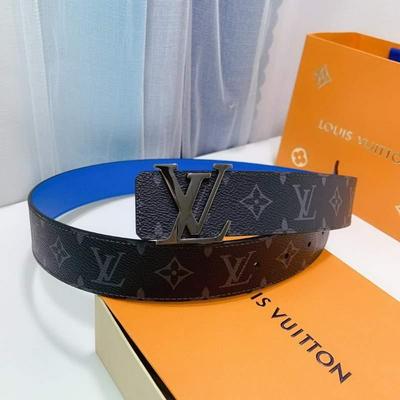 LV Louis Vuitton 路易威登 男士双面使用腰带批发