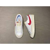 Nike 耐克 BLAZERLOW77VNTG新款白红 低帮板鞋