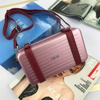 Dior&RIMOWA联名限定款小行李箱子包(配全套包装)
