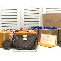 LV Louis Vuitton 路易威登 对花对版小包 三件套手袋