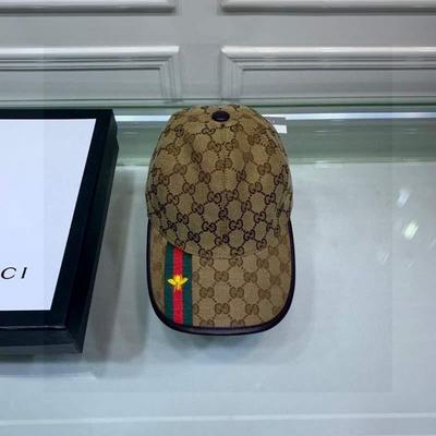 Gucci(古奇)最新原单棒球帽蜜蜂织带专柜批发