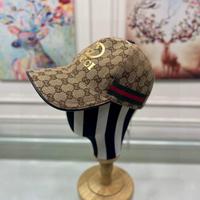 GUCCI 古驰 原单棒球帽烫金双G1:1