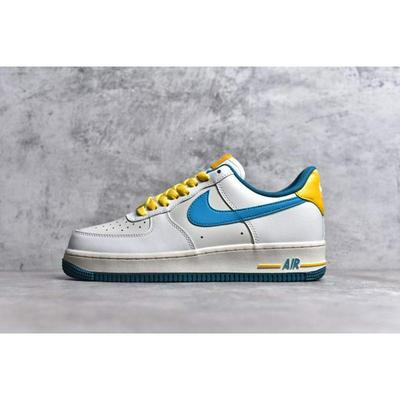 Nike 耐克 公司级别NKAirForce1Low07天蓝橙原楦头原纸板批发