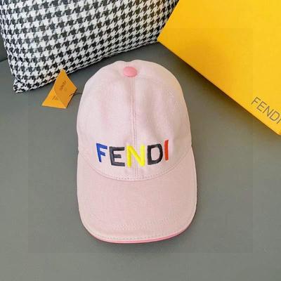 Fendi 芬迪 新款棒球帽FENDI五彩刺批发