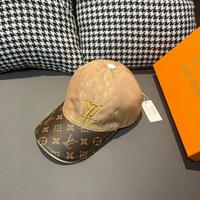 LV Louis Vuitton 路易威登 新款原单棒球帽老花拼接1:1