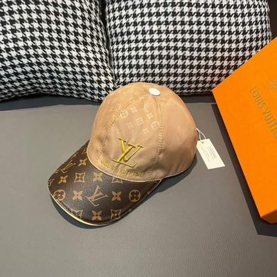 LV Louis Vuitton 路易威登 新款原单棒球帽老花拼接1:1批发
