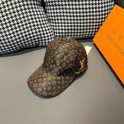 LV Louis Vuitton 路易威登 新款原单棒球帽老花刺绣批发