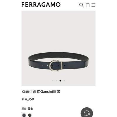 Ferragamo 菲拉格慕 原单品质 男士双面使用腰带批发