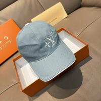 LV Louis Vuitton 路易威登 新款原单棒球帽  LV刺绣