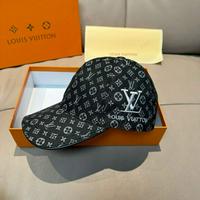LV Louis Vuitton 路易威登 新款原单棒球帽 老花刺绣