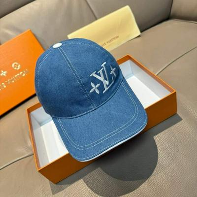 LV Louis Vuitton 路易威登 新款原单棒球帽  LV刺绣批发
