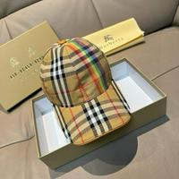 Burberry 巴宝莉原单棒球帽 经典格子