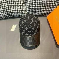 LV Louis Vuitton 路易威登 新款原单棒球帽 牛皮压花
