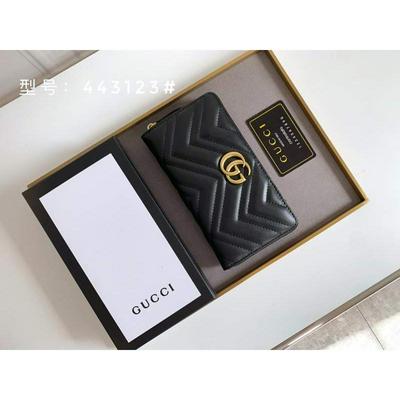 GUCCI 古驰 顶级原版Guccisoho女士经典拉链皮夹批发