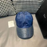 Dior 迪奥 新款原单棒球帽 Dior老花拼皮
