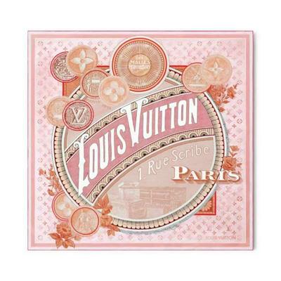 LV Louis Vuitton 路易威登 MallesMerveilleuses桑蚕丝方巾批发