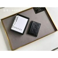 GUCC 古驰 顶级原版GG大G压花GUCCI新款卡包真皮卡包