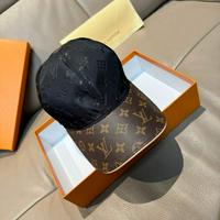 LV Louis Vuitton 路易威登 新款原单棒球帽 老花拼接