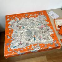 Hermes 爱马仕方巾我的云间万象