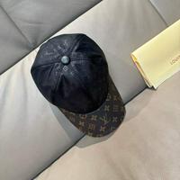 LV Louis Vuitton 路易威登 新款原单棒球帽 老花拼接