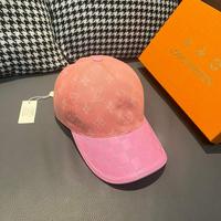 LV Louis Vuitton 路易威登 新款原单棒球帽 牛皮压花