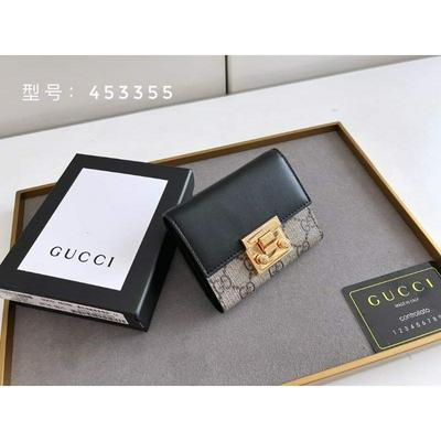 GUCCI 古驰 顶级原版锁扣皮夹padlock系列批发