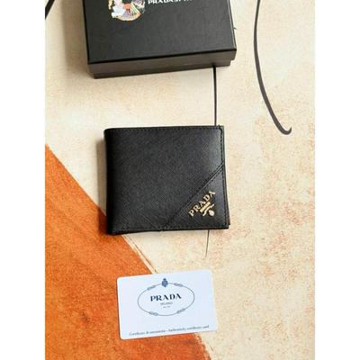 Prada 普拉达 男士短款钱夹专柜最新款式官网同步批发