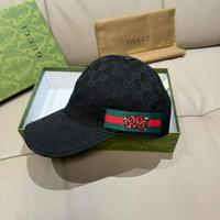 GUCCI 古驰 新款原单棒球帽 刺绣小蟒蛇