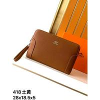 Hermes 爱马仕 手包 经典土黄色顶级原单货爱玛意