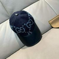 GUCCI 古驰 新款原单棒球帽 大双G拼皮
