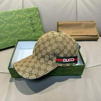 GUCCI 古驰  春夏新款原单棒帽 logo织带